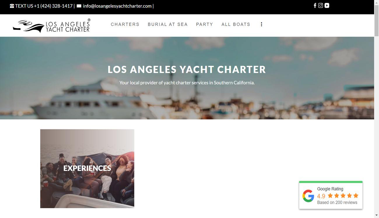 Los Angeles Yacht Charter