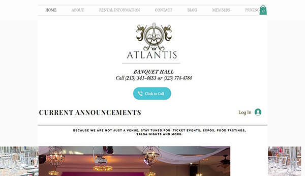 Atlantis Banquet Hall 