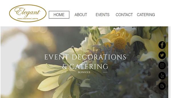 Elegant Event Decorations & Catering