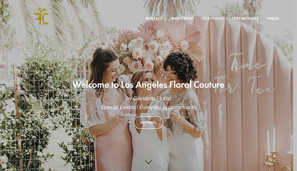 Los Angeles Floral Couture