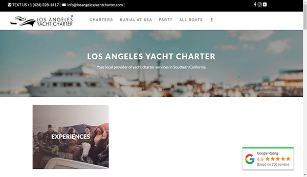 Los Angeles Yacht Charter